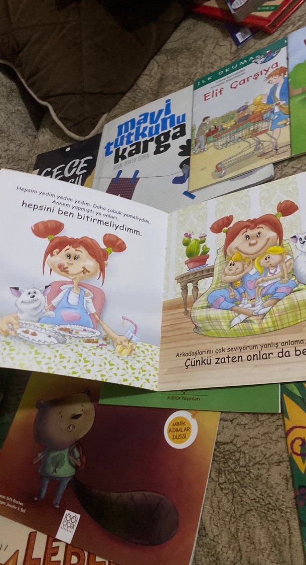 Çocuklar için çeşitli kitaplar seti - Görsel 5