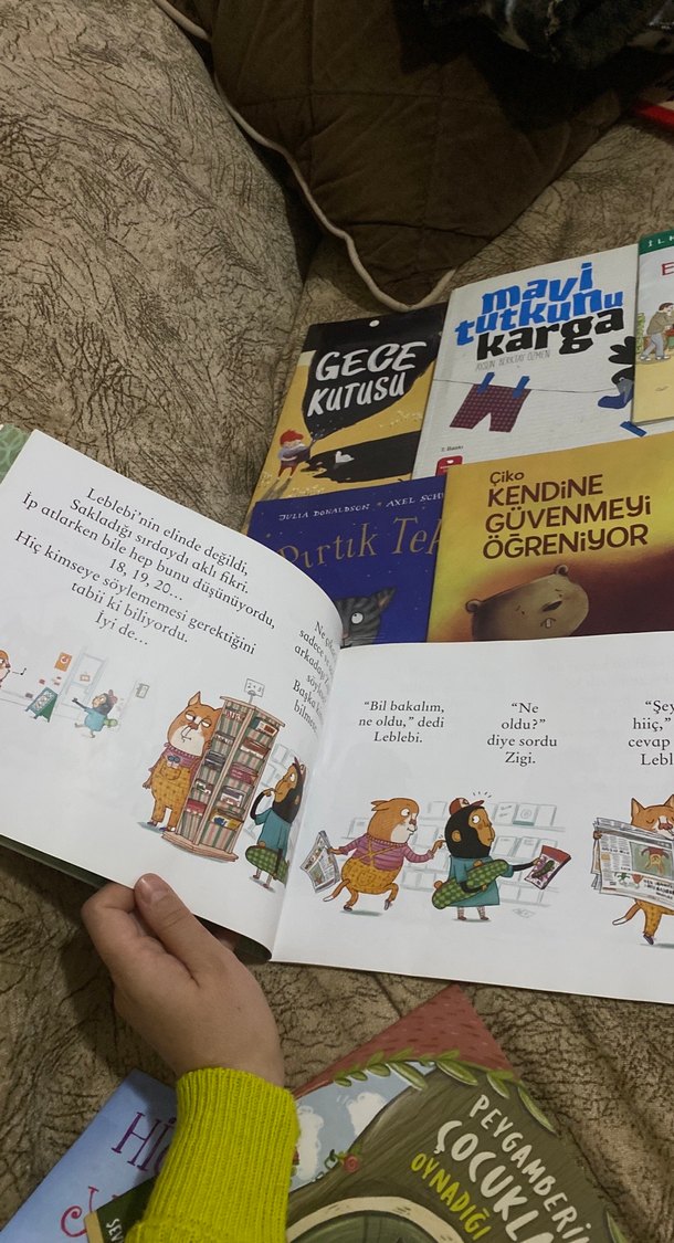 Çocuklar için çeşitli kitaplar seti - Görsel 2