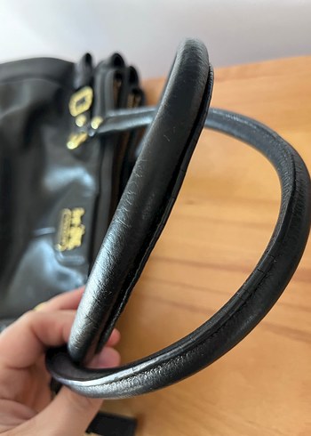  Beden siyah Renk Siyah Deri Kadın Ofis Çantası