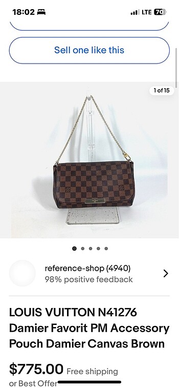 Louis Vuitton Orijinal lv