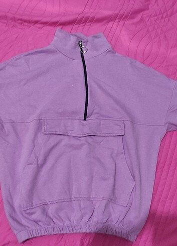 Boğazlı sweatshirt