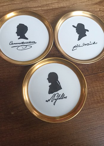 furstenberg sunumluklar veya dekor tabaklar - Görsel 2