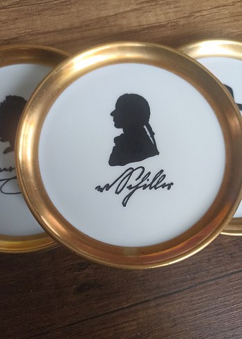 furstenberg sunumluklar veya dekor tabaklar - Görsel 3