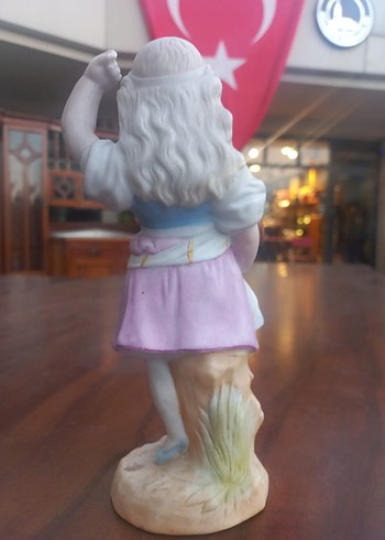 Pastel Renkli porselen biblo - Görsel 5