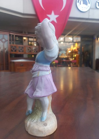 Pastel Renkli porselen biblo - Görsel 6