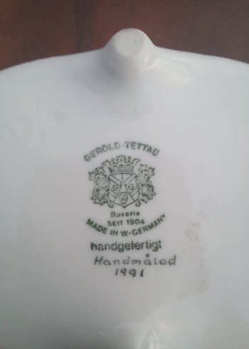 alman porselen kutu - Görsel 4