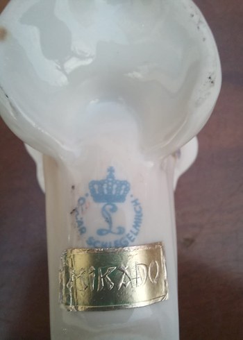 cift damgali porselen obje - Görsel 5