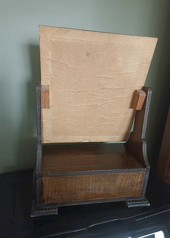 Koyu Kahverengi Çerçeveli Makyaj aynasi - Görsel 4