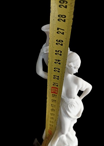 Beden beyaz Renk 27cm italyan sanatci imzali biblo