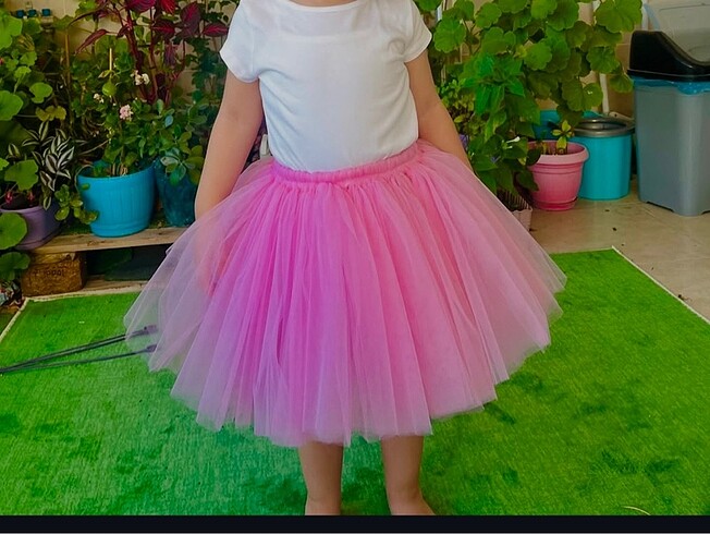 Diğer Pembe tütü etek sadece bir kere giyildi 3 Yaş
