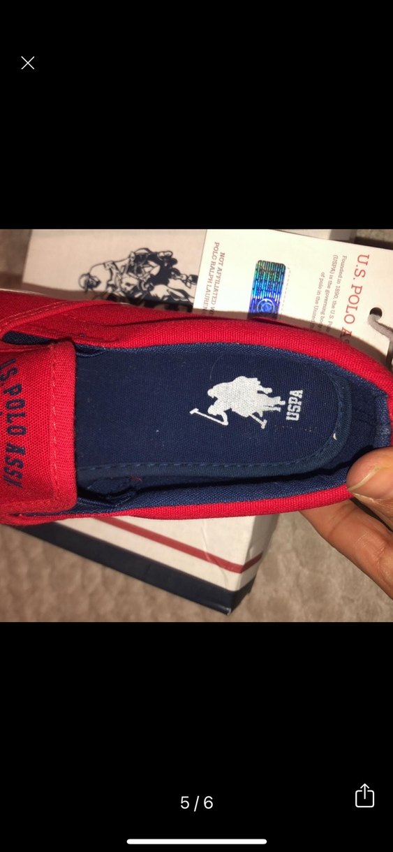Kırmızı US Polo Assn Kadın Spor Ayakkabı - Görsel 3