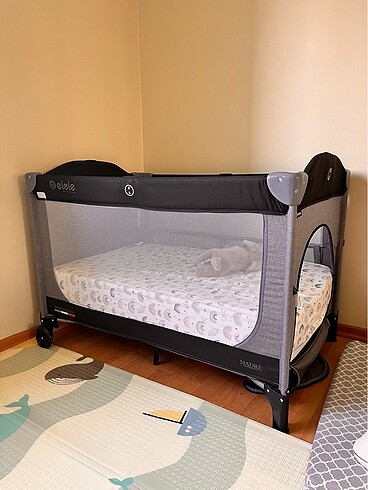 Beden beyaz Renk Buddy Sünger Park Yatak İç Yatağı 15 cm 70x110