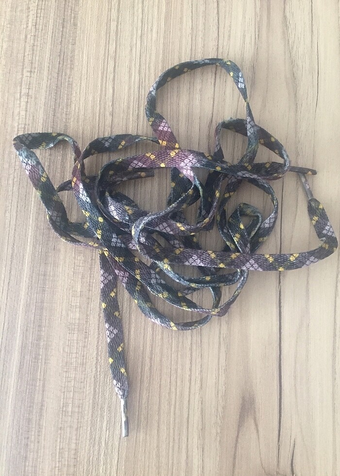 Turuncu ve Beyaz Minimalist  Bağcık Seti - Görsel 3