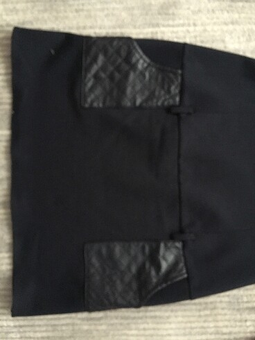 Lacivert elbise - Görsel 5