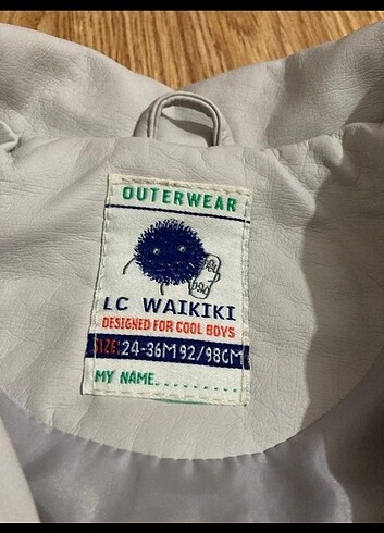 LC Waikiki Lcw erkek çocuk deri ceket 