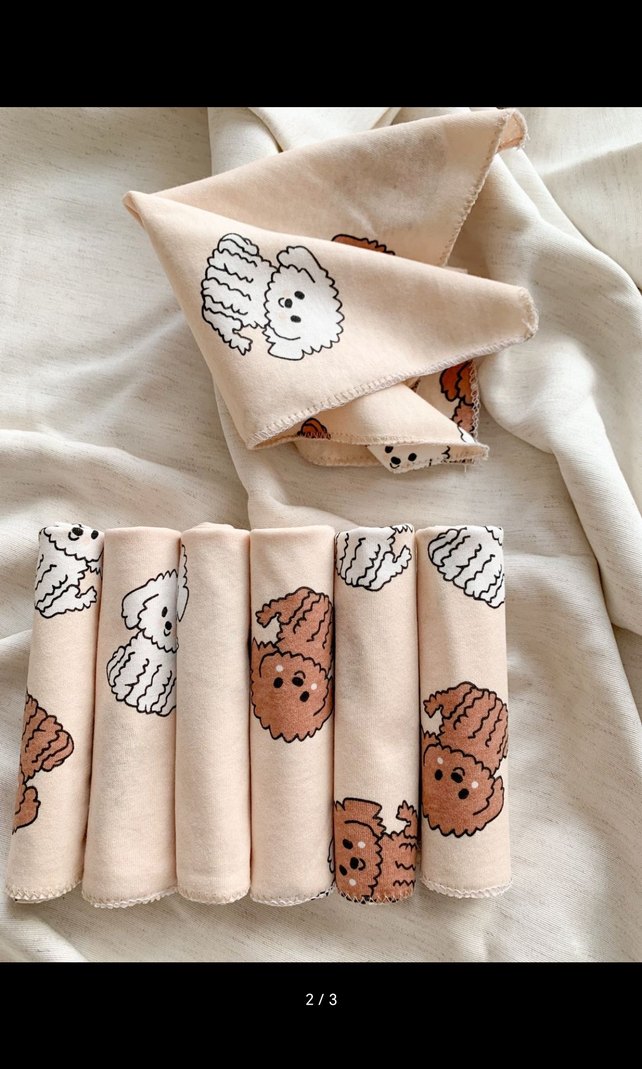 Pamuklu Bebek Mendilleri - Görsel 2