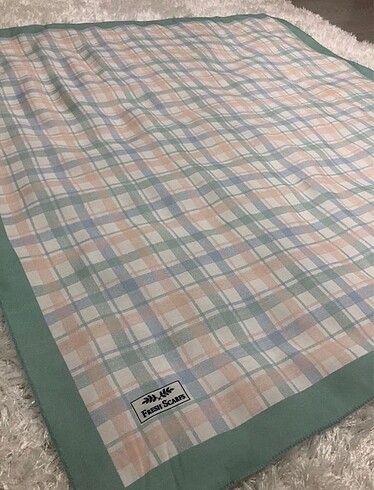  Beden Freshscarfs ekose pamuk ipek mint