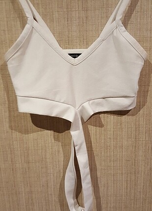 Çaprazlı crop top