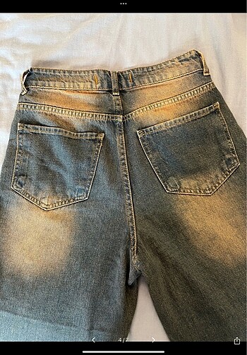 26 Beden mavi Renk Baggy jean