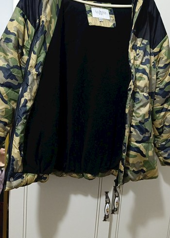 Kamuflaj Desenli Erkek Çocuk Mont - Görsel 5