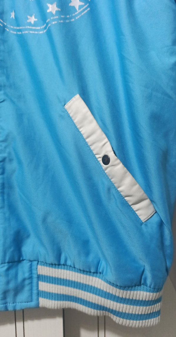 Mavi ve Beyaz Spor erkek Ceket - Görsel 3
