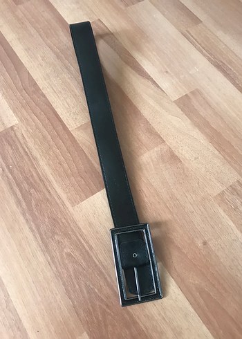 Siyah Minimalist zara model Kemer - Görsel 3