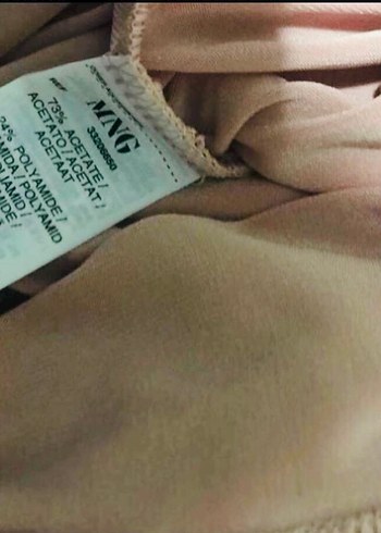 Mango Boncuk Detaylı Bej Kadın Atlet