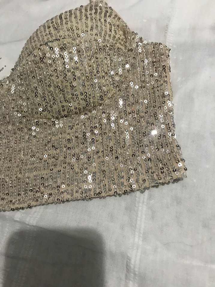 Payet İşlemeli Strappy Bustiyer - Görsel 2