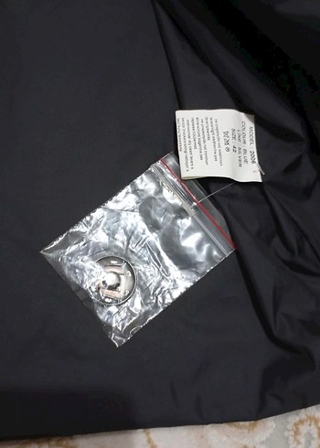 Parlak Mavi Uzun Kollu Kadın Yağmurluk - Görsel 5