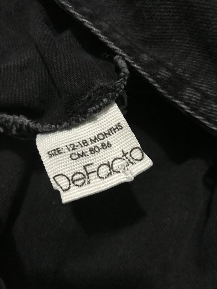 Defacto Erkek Çocuk Denim Askılı Tulum - Görsel 4