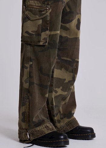 Jaded london kamuflaj jogger pantolon 32 - Görsel 4