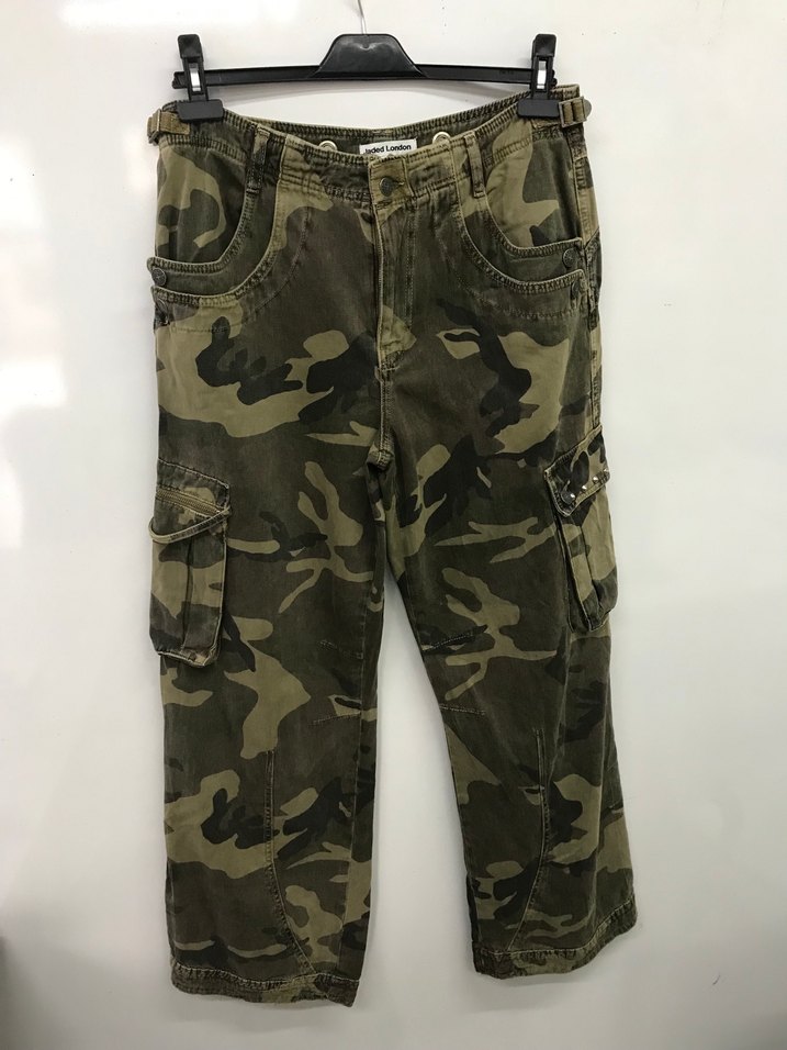 Jaded london kamuflaj jogger pantolon 32 - Görsel 5