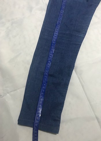 H&M Mavi Kadın Denim Dar Kesim Jean - Görsel 6