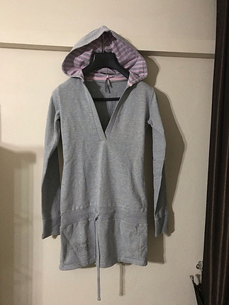 Pimkie kapişonlu tunik sweatshirt