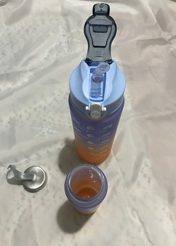 Renkli 2li motivasyon matara seti - Görsel 4