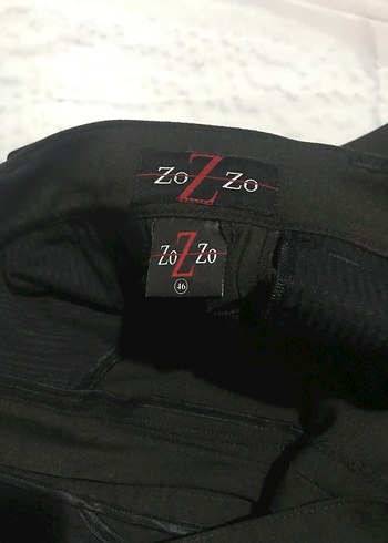 90s baggy erkek kumaş pantolon 46 - Görsel 3