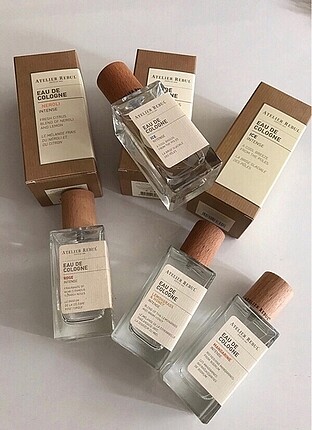 Atelier REBUL Mandarine EDC ve Sample parfümler