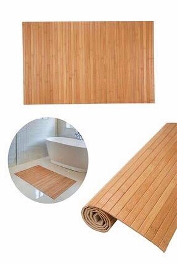 70*45 ebat bambo banyo matı