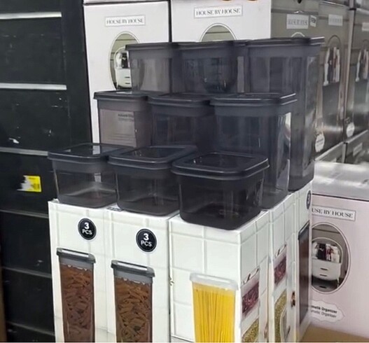 Beden 3 kutu 9 adet plastik saklama kapları