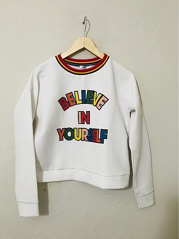 Yurtdışı kısa sweatshirt M