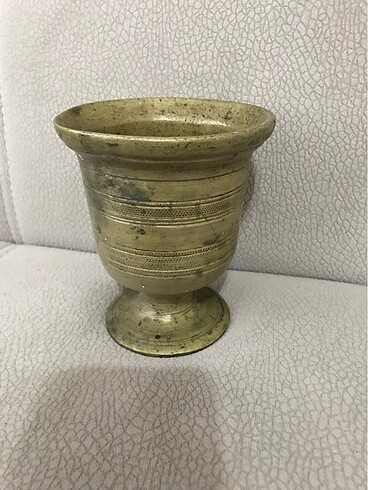 American Vintage Antika pirinç havan