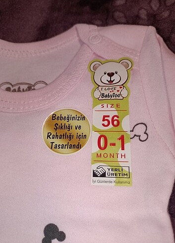 Yenidoğan Beden Bebek Zıbın 