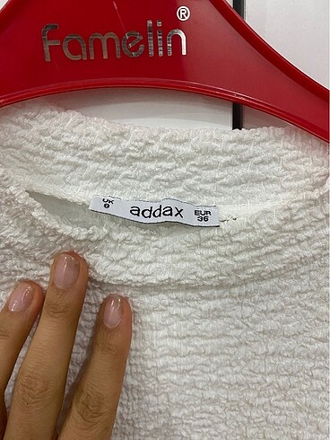 Addax Beyaz bluz