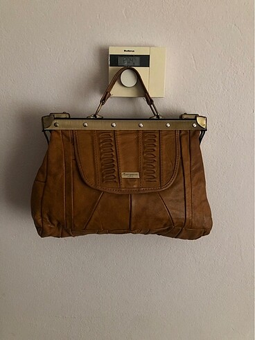 Diğer Deri retro model el çantası