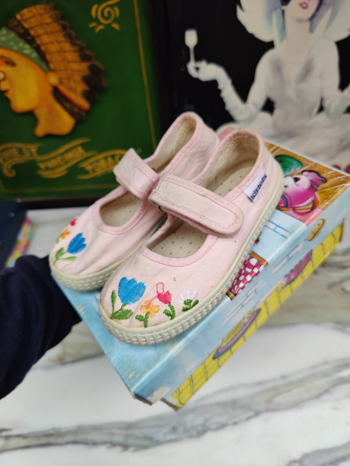 İspanya malı kız çocuk ayakkabısı 25 numara - Görsel 3