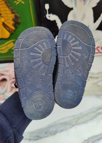 22 numara Avrupa Çocuk deri sandalet - Görsel 5