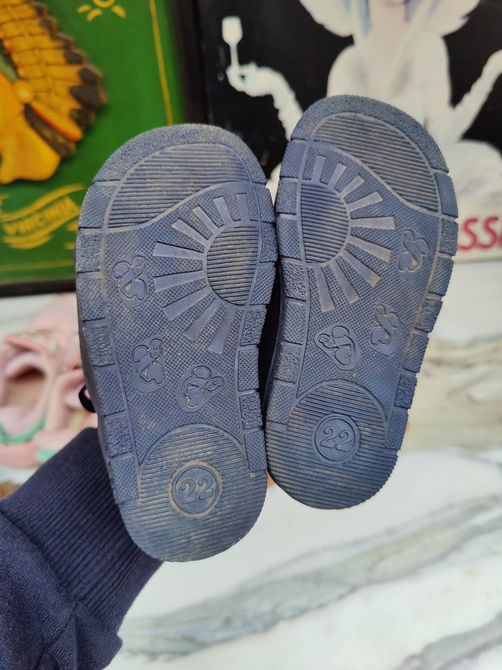 22 numara Avrupa Çocuk deri sandalet - Görsel 5