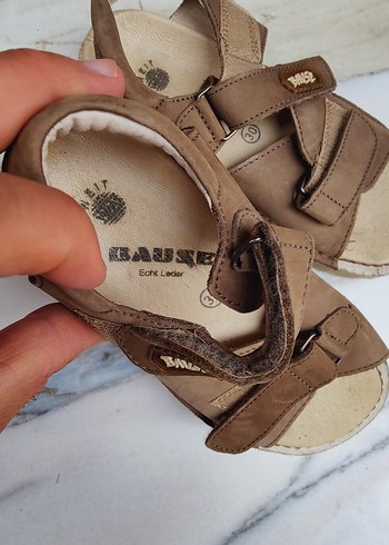 Avrupa gerçek deri 30 numara Sandalet - Görsel 2