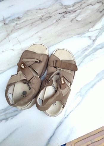 Avrupa gerçek deri 30 numara Sandalet - Görsel 6