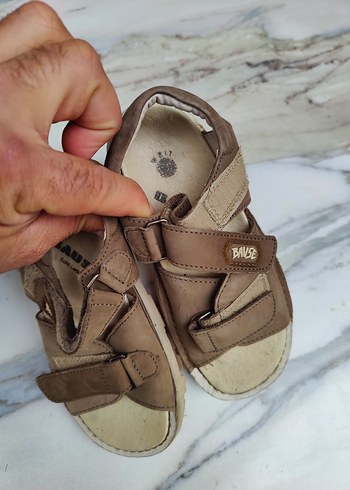 Avrupa gerçek deri 30 numara Sandalet - Görsel 3